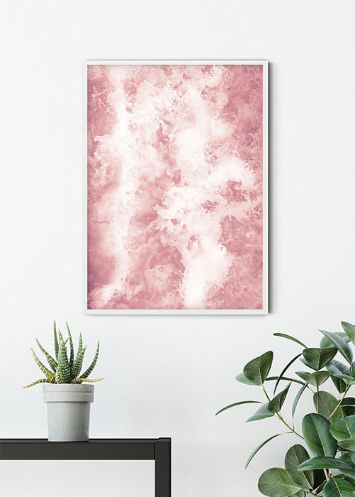 Komar NEU | Wandbild - Pink Bubbles - Größe 30 x 40 cm
