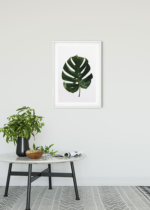 Komar NEU | Wandbild - Monstera Leaf - Größe 50 x 70 cm