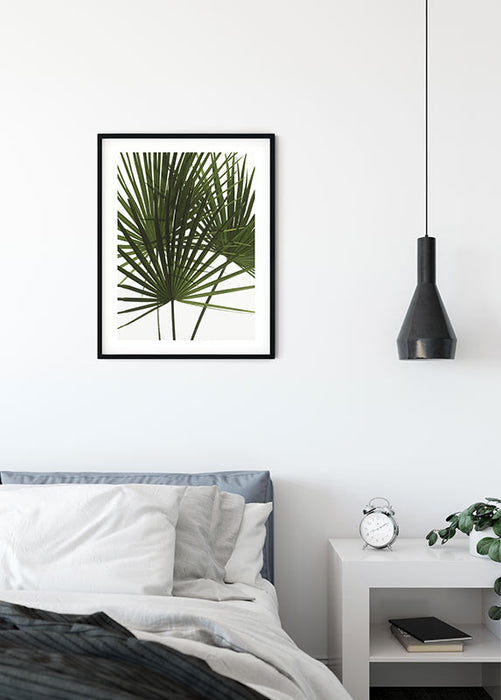 Komar NEU | Wandbild - Palmtree Leaves - Größe 50 x 70 cm