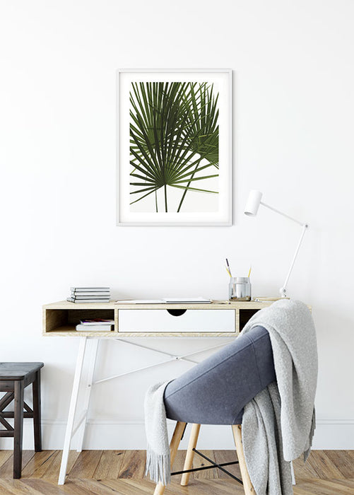 Komar NEU | Wandbild - Palmtree Leaves - Größe 30 x 40 cm
