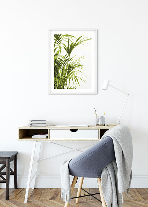 Wandbild - Reed Leaves