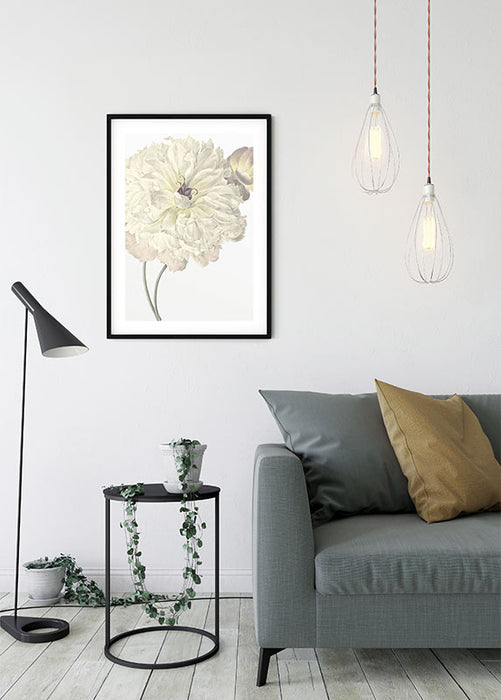 Wandbild - Illustration Dahlia