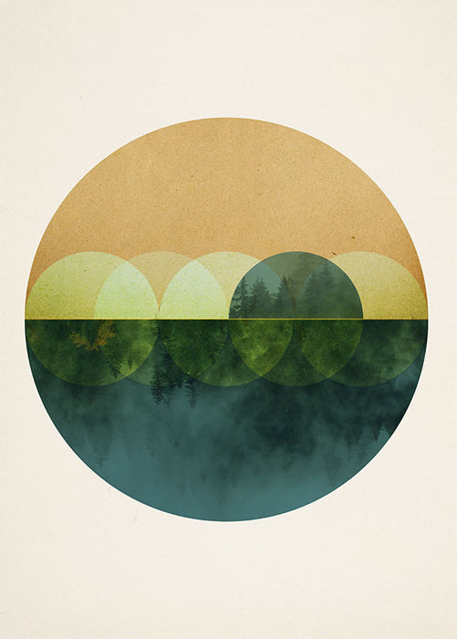 Komar NEU | Wandbild - Mirrors - Größe 30 x 40 cm