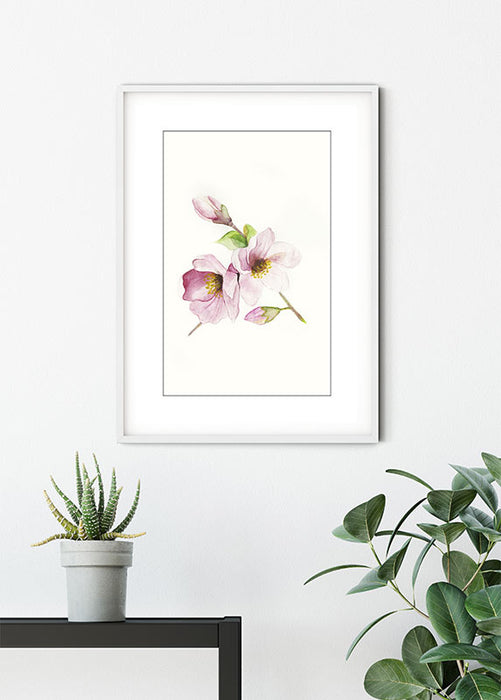 Komar NEU | Wandbild - Magnolia Breathe - Größe 30 x 40 cm