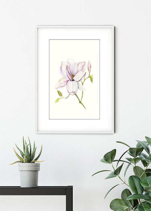 Wandbild - Magnolia Shine