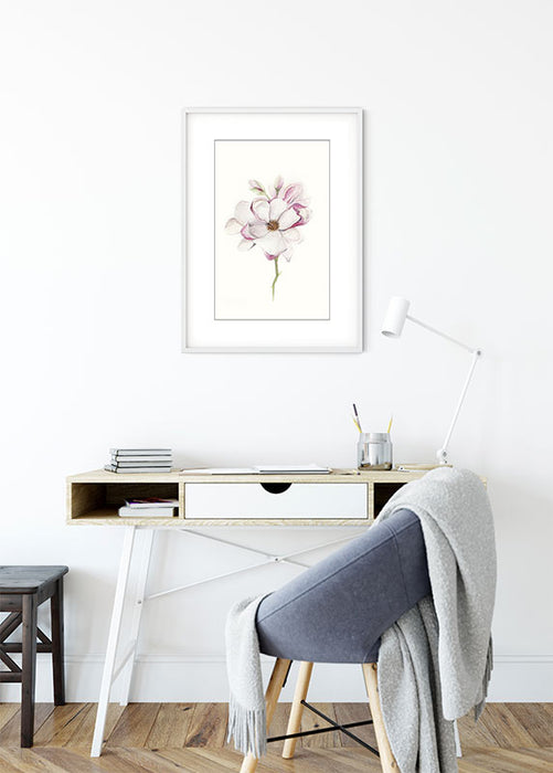 Komar NEU | Wandbild - Magnolia Blossom - Größe 50 x 70 cm