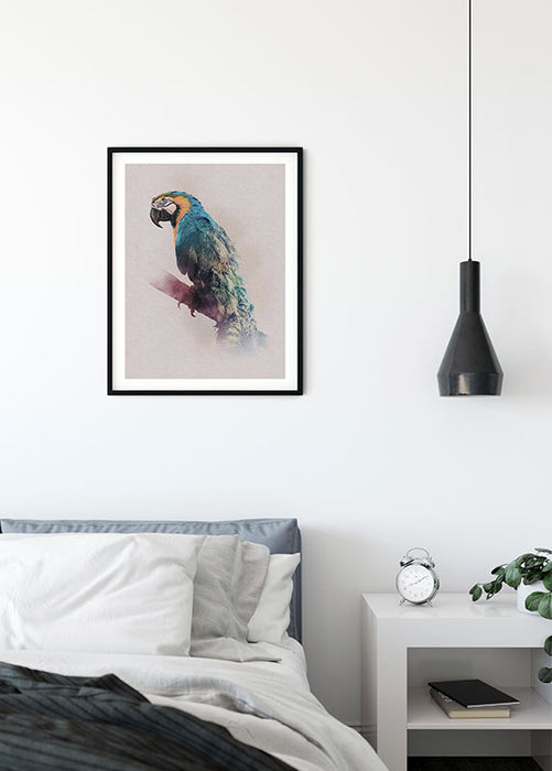 Komar NEU | Wandbild - Animals Paradise Parrot - Größe 30 x 40 cm