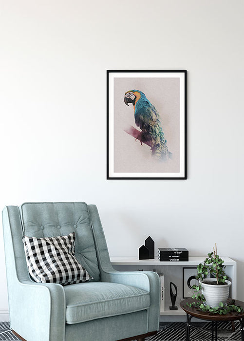 Komar NEU | Wandbild - Animals Paradise Parrot - Größe 40 x 50 cm