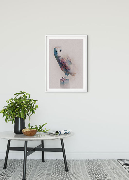 Wandbild - Animals Forest Owl