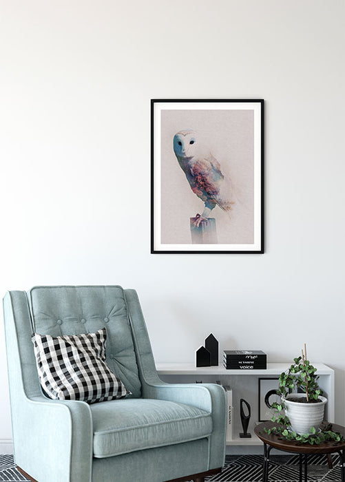 Komar NEU | Wandbild - Animals Forest Owl - Größe 40 x 50 cm