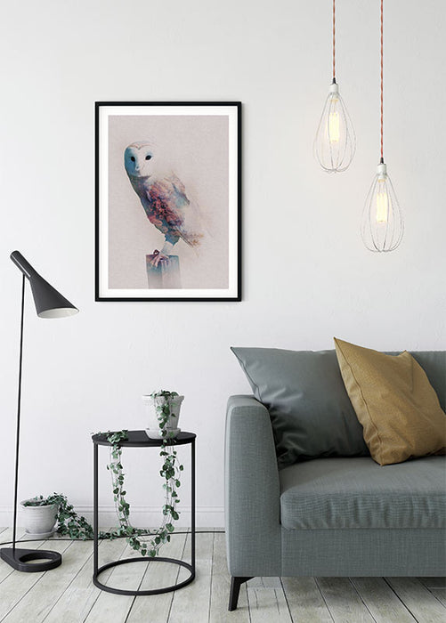 Wandbild - Animals Forest Owl