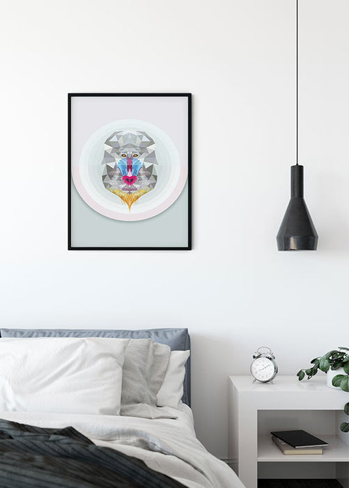 Wandbild - Baboon