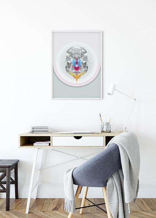 Wandbild - Baboon