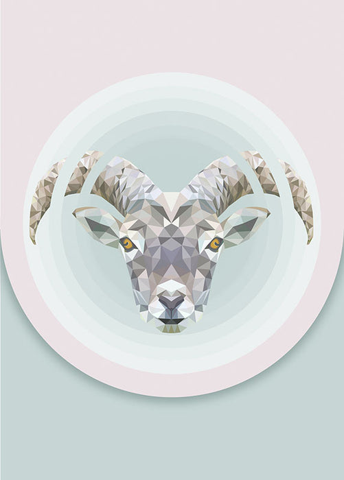 Komar NEU | Wandbild - Capricorn - Größe 50 x 70 cm