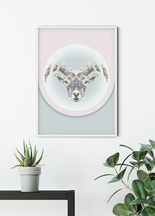 Wandbild - Capricorn