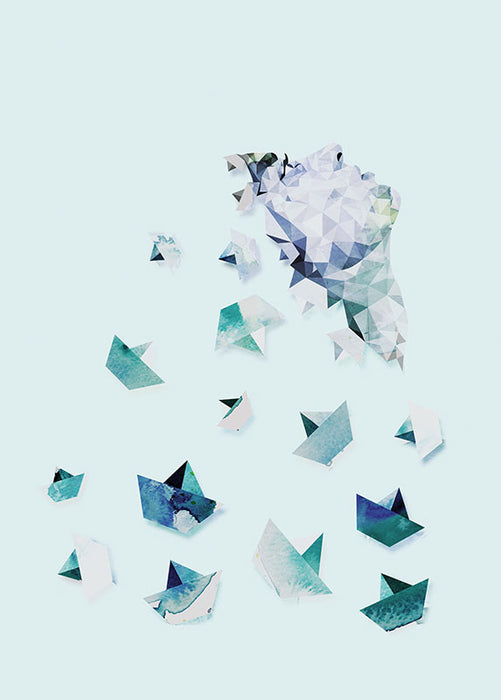 Komar NEU | Wandbild - Mindset - Größe 30 x 40 cm