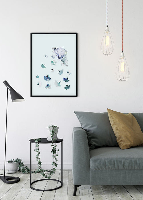 Komar NEU | Wandbild - Mindset - Größe 40 x 50 cm