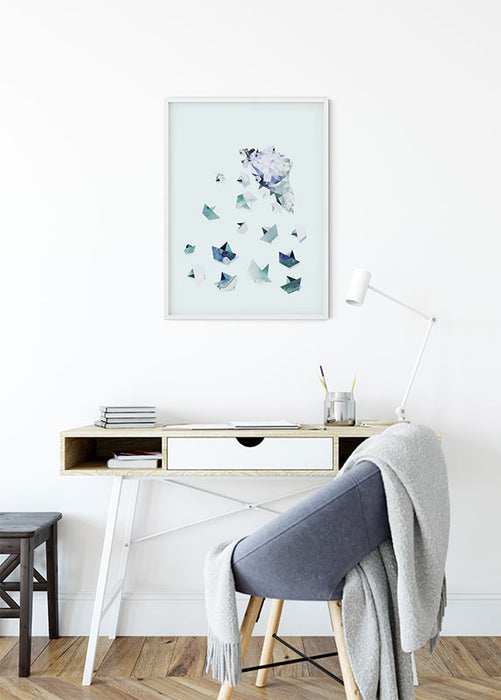 Komar NEU | Wandbild - Mindset - Größe 30 x 40 cm