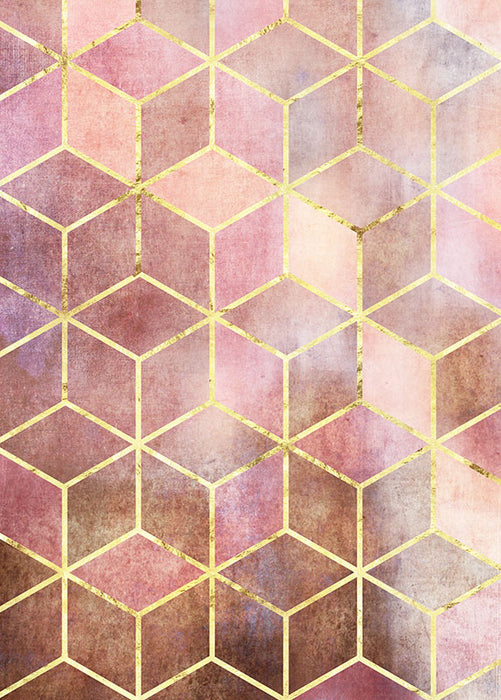 Wandbild - Mosaik Rosso