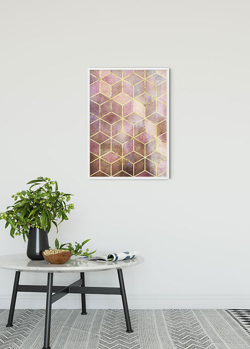 Komar NEU | Wandbild - Mosaik Rosso - Größe 50 x 70 cm