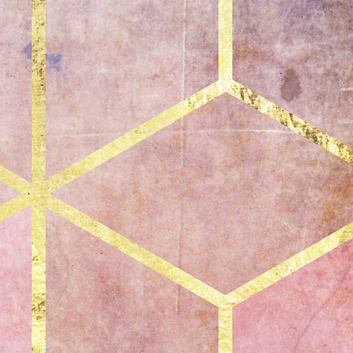 Komar NEU | Digitaldruck Vlies Fototapete - Mosaik Rosso - Größe 200 x 250 cm