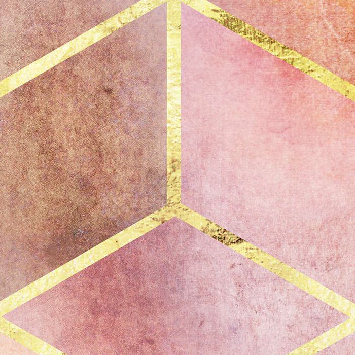 Komar NEU | Digitaldruck Vlies Fototapete - Mosaik Rosso - Größe 200 x 250 cm