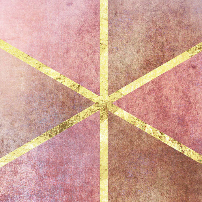 Komar NEU | Digitaldruck Vlies Fototapete - Mosaik Rosso - Größe 200 x 250 cm