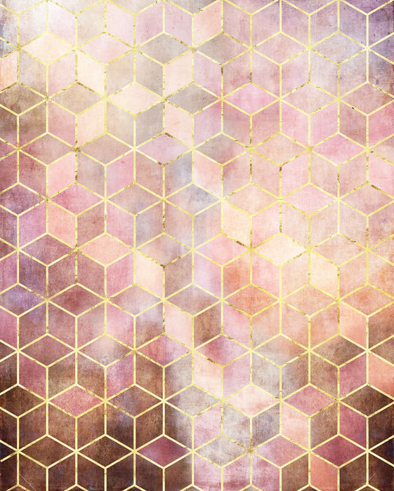Digitaldruck Vlies Fototapete | Mosaik Rosso | 200 x 250 cm