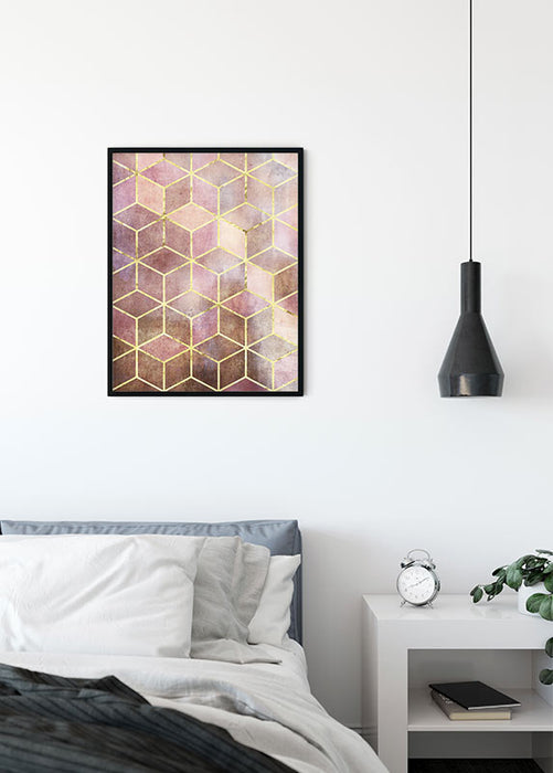 Komar NEU | Wandbild - Mosaik Rosso - Größe 30 x 40 cm