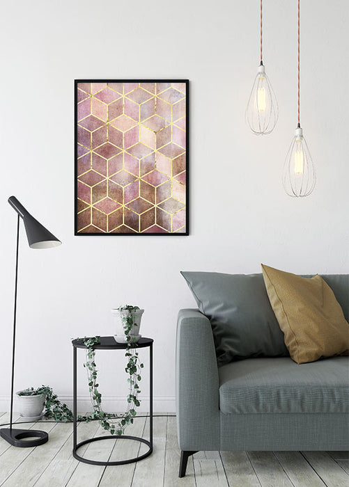 Komar NEU | Wandbild - Mosaik Rosso - Größe 30 x 40 cm