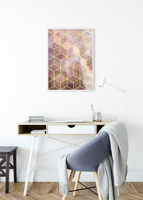 Komar NEU | Wandbild - Mosaik Rosso - Größe 40 x 50 cm