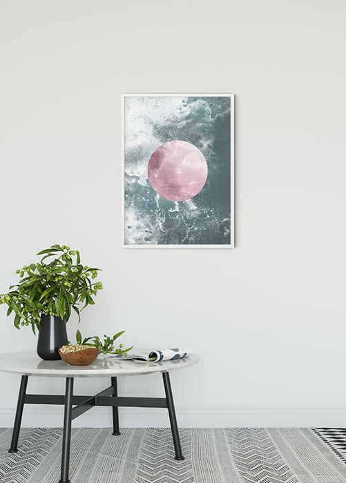 Komar NEU | Wandbild - Solum Aqua - Größe 50 x 70 cm
