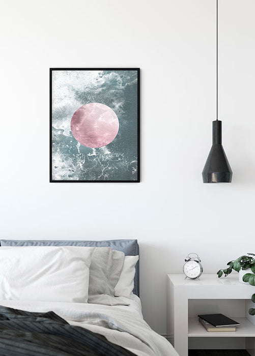 Komar NEU | Wandbild - Solum Aqua - Größe 40 x 50 cm