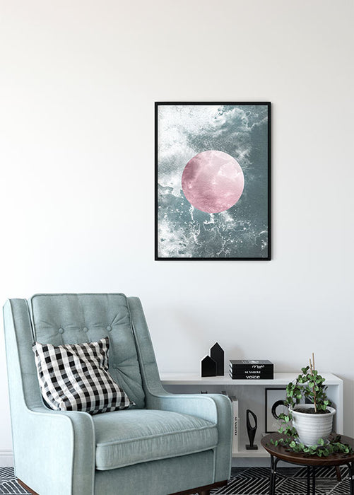 Komar NEU | Wandbild - Solum Aqua - Größe 30 x 40 cm