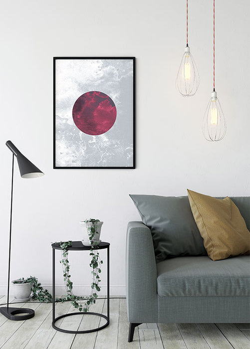 Komar NEU | Wandbild - Solum Ignis - Größe 30 x 40 cm