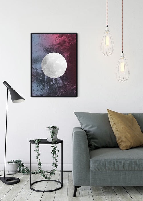 Wandbild - Solum Luna