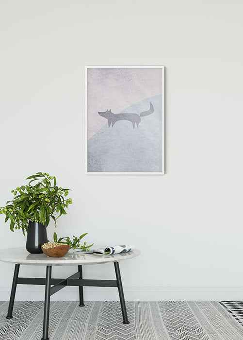 Wandbild - Wild and Free Fox