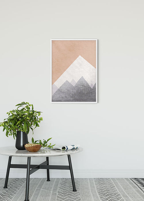 Wandbild - Wild and Free Mountain