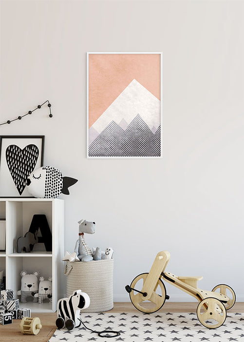 Wandbild - Wild and Free Mountain