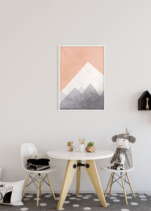 Wandbild - Wild and Free Mountain