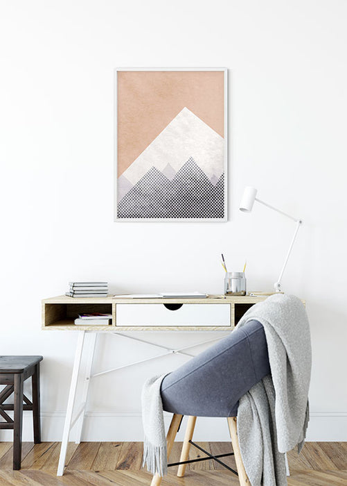 Wandbild - Wild and Free Mountain