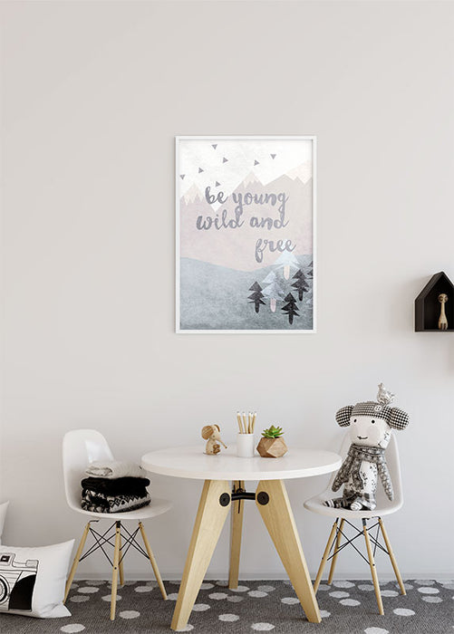 Wandbild - Wild and Free