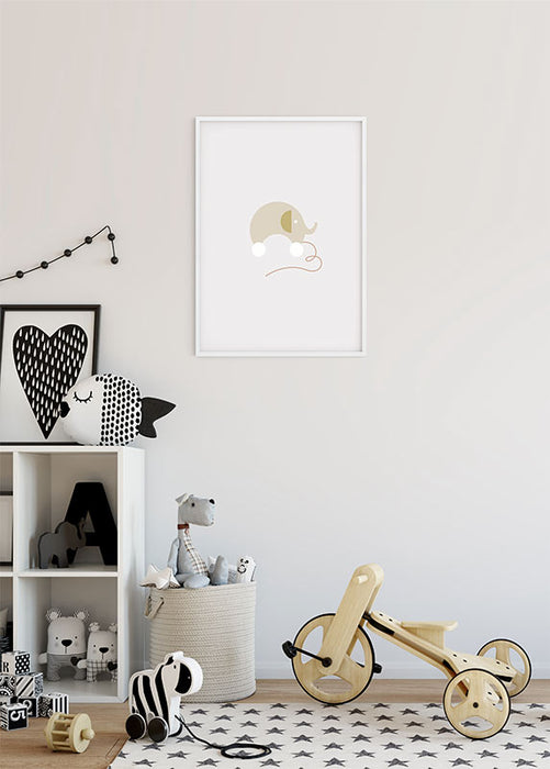 Wandbild - Baby Happy