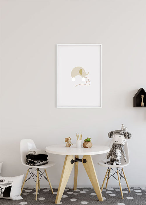 Wandbild - Baby Happy