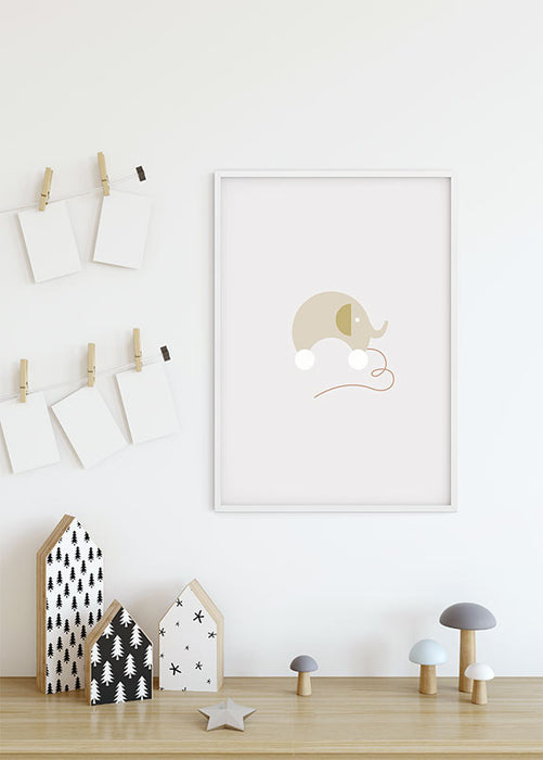 Komar NEU | Wandbild - Baby Happy - Größe 40 x 50 cm