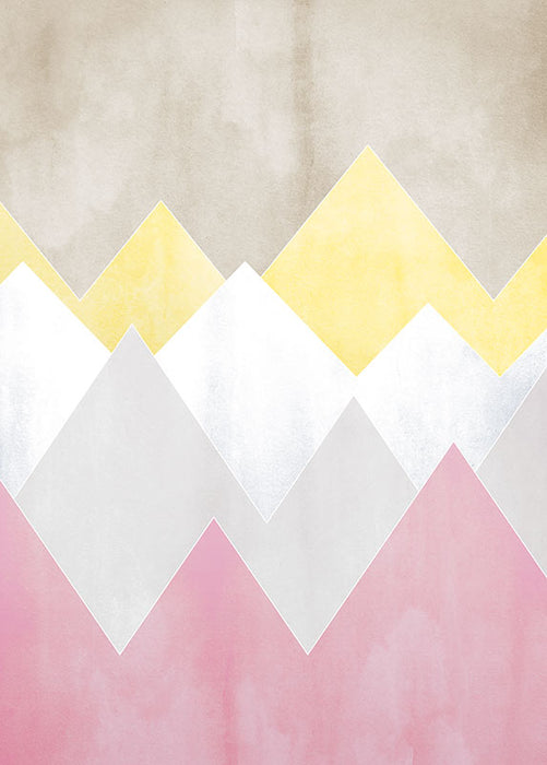 Komar NEU | Wandbild - Sunrise Mountain Spring - Größe 50 x 70 cm