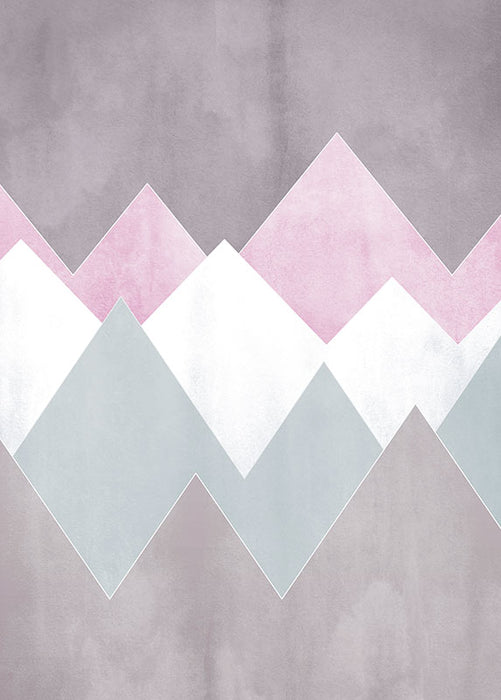 Komar NEU | Wandbild - Sunrise Mountain Gentle - Größe 30 x 40 cm