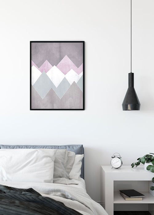 Komar NEU | Wandbild - Sunrise Mountain Gentle - Größe 50 x 70 cm