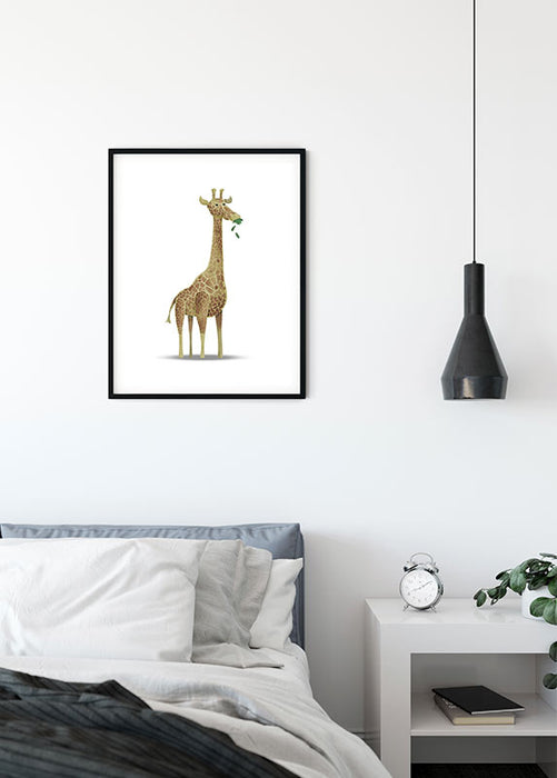 Komar NEU | Wandbild - Cute Animal Giraffe - Größe 50 x 70 cm
