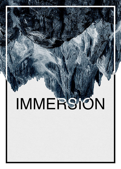 Wandbild - Immersion Steel
